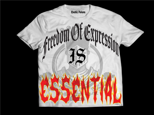 All White Freedom Of Expression and Essentials.